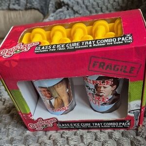A Christmas Story Glass & Ice Cube Tray Combo Pack